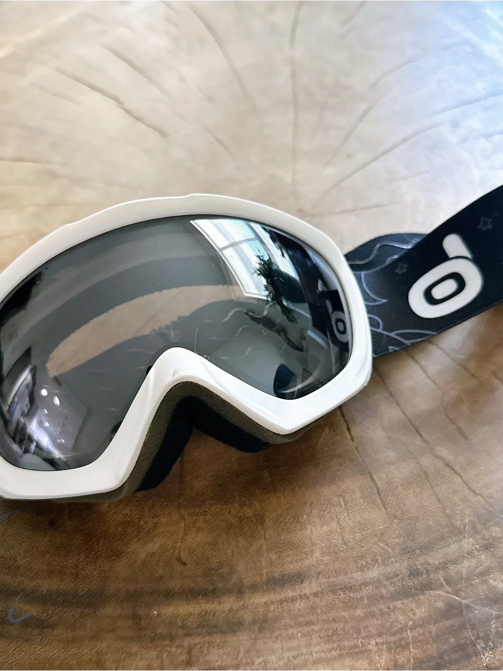 ODOLAND Kids Youth Ski Snowboard Goggles White Black
